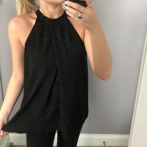 Black Tank Blouse
